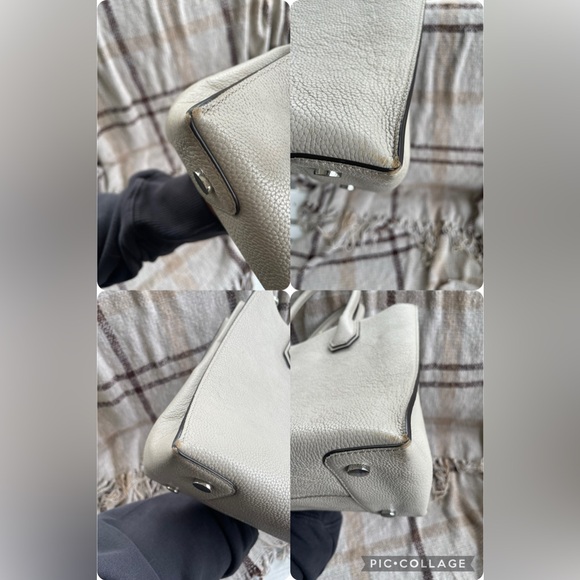 Michael Kors Mercer Large Pebbled Leather Tote Bag - Picture 15 of 16